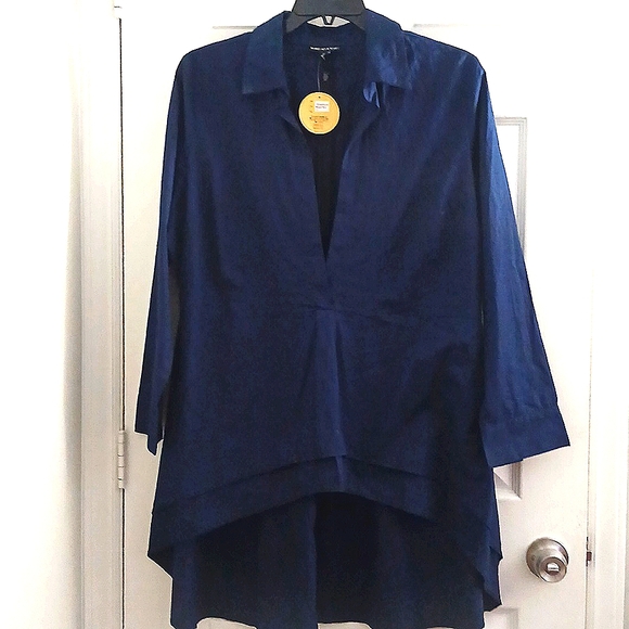 🆕️ Plus size Hi low blouse - Picture 1 of 8